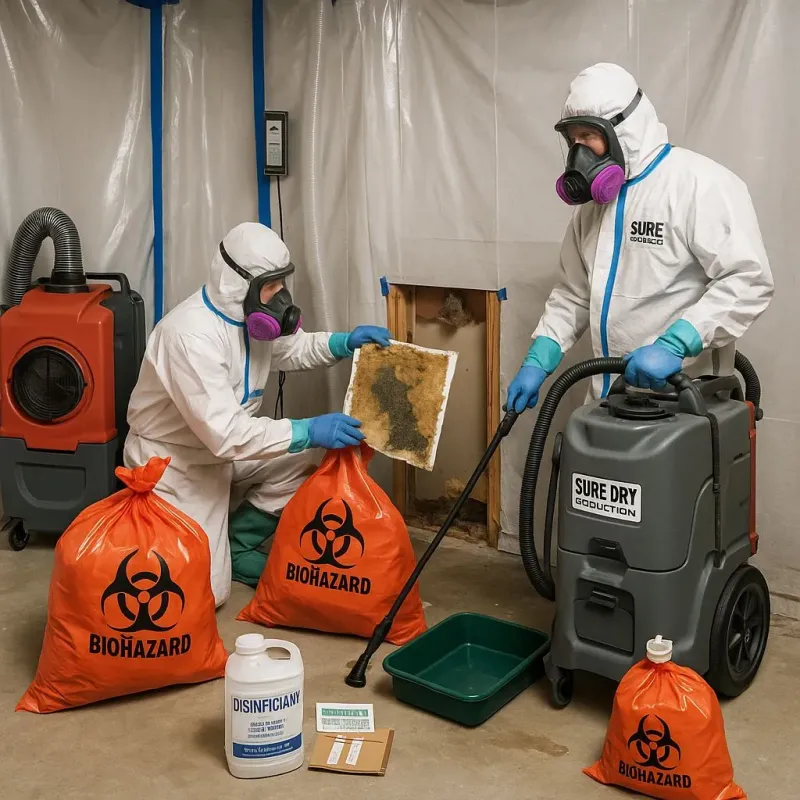 Contaminated Water Handling Protocols process in Logan County, OK