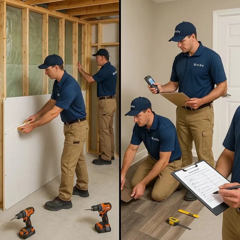 Repairs and Reconstruction process in Logan County, OK